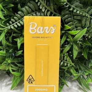 BARS- DISPOSABLE VAPE 2G- SUNDREAM GELATO