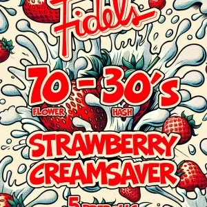FIDELS- 70/30 PRE-ROLLS- STRAWBERRY CREAMSAVER