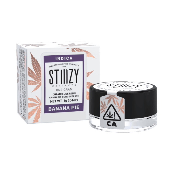 STIIIZY- CURATED LIVE RESIN CONCENTRATE- 1G- BANANA PIE