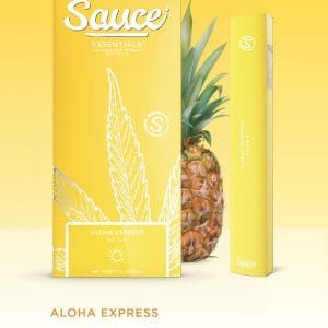 SAUCE- DISPOSABLE 1G LIVE RESIN INFUSED- ALOHA EXPRESS