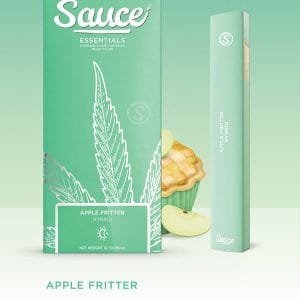 SAUCE- DISPOSABLE 1G LIVE RESIN INFUSED- APPLE FRITTER