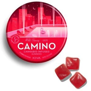 CAMINO- EXCITE GUMMIES-WILD CHERRY-5MG