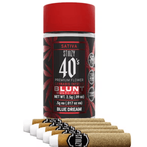 STIIIZY- 40'S BLUNT 5 PACK- BLUE DREAM