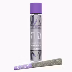 STIIIZY- PREMIUM INDOOR CANNABIS 1G PRE ROLL- ZELATO