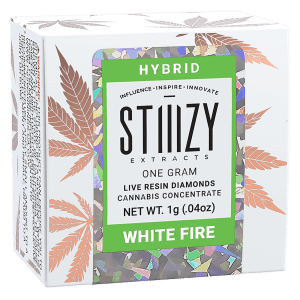 STIIIZY- LIVE RESIN DIAMONDS CONCENTRATE- 1G- WHITE FIRE