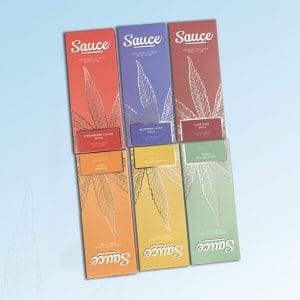 SAUCE- DISPOSABLE 1G LIVE RESIN INFUSED- GUSHERS