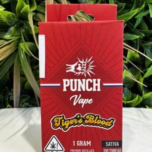 PUNCH Vape- 1G CARTRIDGE- TIGERS BLOOD