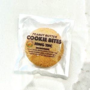 Uncle Paulie's- Cookie Bites- Peanut Butter- 50mg
