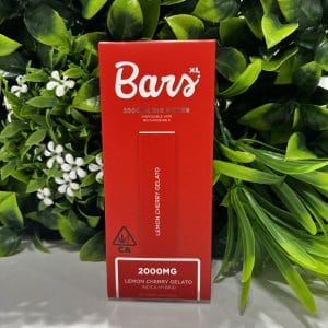 BARS- DISPOSABLE VAPE 2G- LEMON CHERRY GELATO