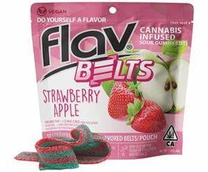 FLAV BELTS- 1000 MG-HYBRID- STRAWBERRY APPLE