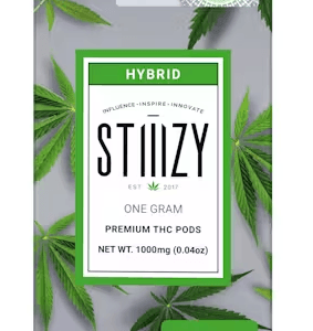 STIIIZY- PREMIUM THC POD 1G- PINEAPPLE RUNTZ