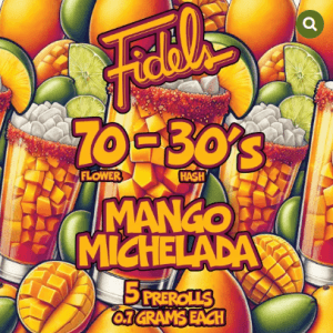 FIDELS- 70/30 PRE-ROLLS- MANGO MICHELADA