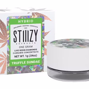 STIIIZY- LIVE RESIN DIAMONDS CONCENTRATE- 1G- TRUFFE SUNDAY